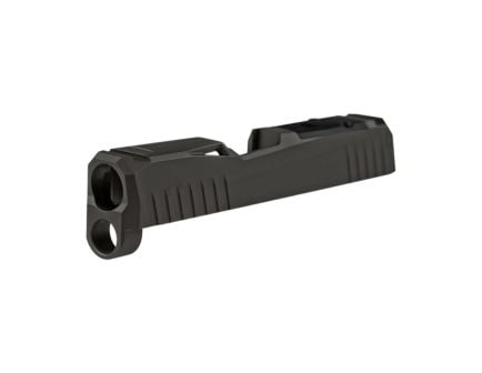 Lone Wolf Arms Dawn 365 Optic Cut Stripped Slide Fits Sig Sauer P365 - Modern Slide with Sleek Gray - LWD-DAWN365-OC-GG