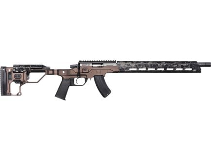 Christensen Arms Modern Precision Rifle .17 HMR Bolt Action Rifle, Desert Brown - 801-12025-01