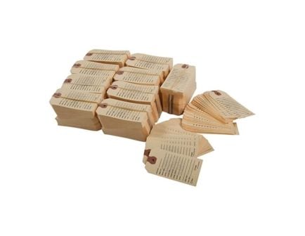 Brownells 3.75" x 1.88" Gun Price Tag, Manilla Pack of 1000