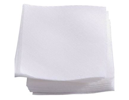 Brownells .30 Cal/.40 Cal 2" x 2" Square Twill Patch, White Pack of 1000