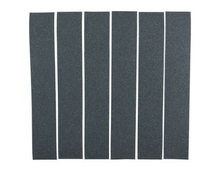 Brownells 6-Pack Medium Insta-Grip Tape 12" x 2", Black