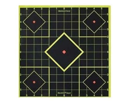 SHOOT*N*C Sight-In Targets 8'' - 6 Targets 34105