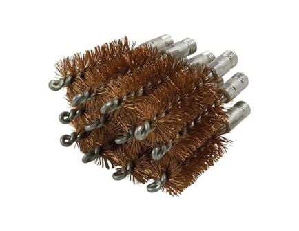 Brownells 16 Gauge 5/16-27 Male Double-Tuff Bronze Bore Brush, Pack of 12