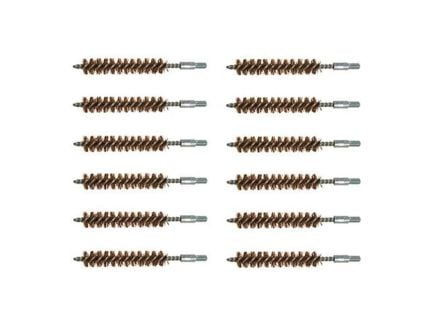 Brownells .35 Cal/.38 Caliber/.357 Cal #8-32 Male Double-Tuff Bore Brush, Pack of 12