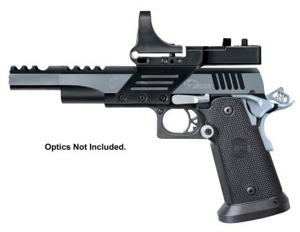 SPS Vista 38 Super 21+1 Long Barrel Pistol, Black Chrome - SPVL38SBC