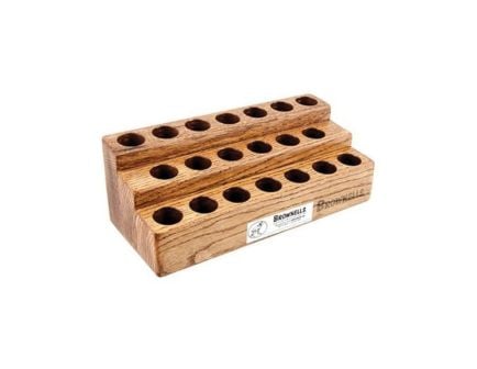 Brownells Oak Screwdriver Bench Block