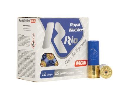 Rio Outdoors Corp Royal BlueSteel Magnum 12 Gauge 3" #2 1-3/8 oz Shotshell , 25Rds