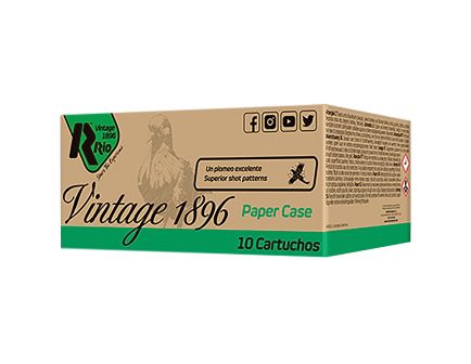 Rio Outdoors Vintage 1896 12 Gauge 2-3/4" #7.5 1-1/4oz Shotshell, 10Rds