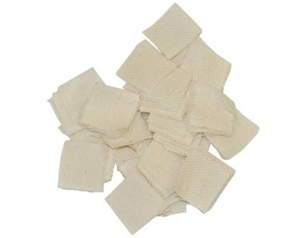 Brownells .17 Cal/.20 Cal 0.88" x 0.88" Heavy-Duty Square Patch, Pack of 1000