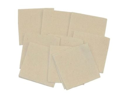 Brownells .35 Cal/20 Gauge 2.50" x 2.50" Heavy-Duty Square Patch, Pack of 1000