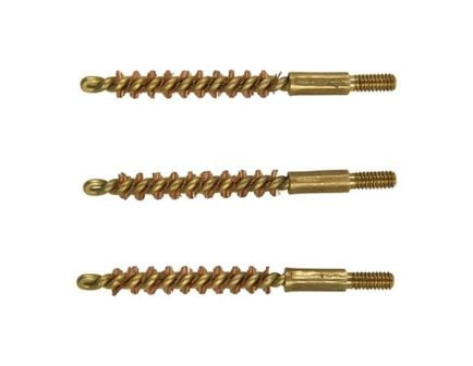 Brownells .17 Cal #5-40 Male Standard Line Bore Brush, Pack of 3