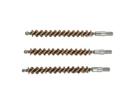 Brownells .243 Caliber/.25 Cal/6mm #8-32 Male Standard Line Bore Brush, Pack of 3