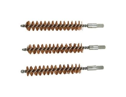 Brownells .375 Cal #8-32 Male Standard Line Bore Brush, Pack of 3