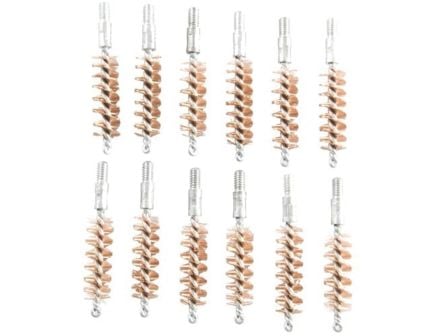 Brownells .38 Caliber/.357 Cal/9mm #8-32 Male Standard Line Bore Brush, Pack of 12