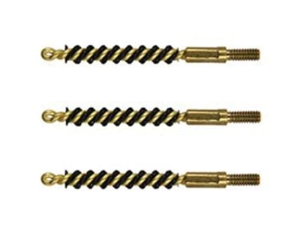 Brownells .17 Cal #5-40 Male Standard Line Bore Brush, Pack of 3