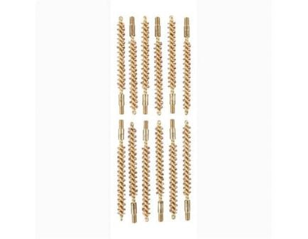 Brownells .243 Caliber/.25 Cal/6mm #8-32 Male Special Line Bore Brush, Pack of 12