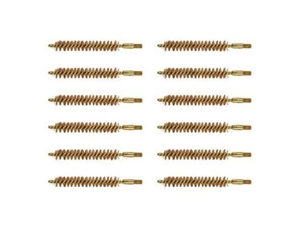 Brownells .338 Cal #8-32 Male Special Line Bore Brush, Pack of 12