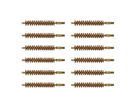Brownells .375 Cal #8-32 Male Special Line Bore Brush, Pack of 12