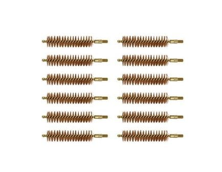 Brownells .54 Caliber #8-32 Male Special Line Bore Brush, Pack of 12