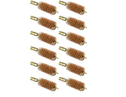 Brownells 12 Gauge 5/16-27 Male Special Line Bore Brush, Pack of 12