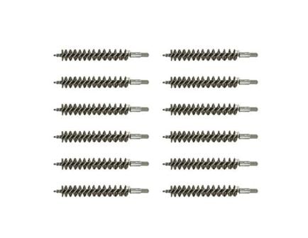 Brownells .35 Cal/.38 Caliber/.357 Cal #8-32 Male Standard Line Bore Brush, Pack of 12