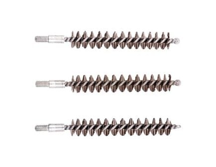 Brownells .375 Cal #8-32 Male Standard Line Bore Brush, Pack of 3