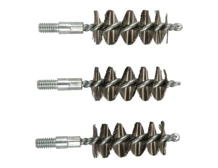 Brownells .50 Cal #8-32 Male Standard Line Bore Brush, Pack of 3
