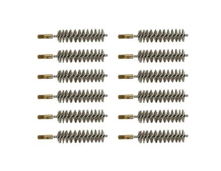 Brownells .54 Caliber #10-32 Male Muzzleloader Standard Line Bore Brush, Pack of 12