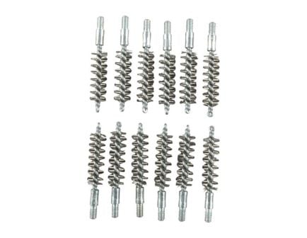 Brownells .38 Caliber/.357 Cal/9mm #8-32 Male Standard Line Bore Brush, Pack of 12