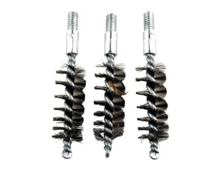 Brownells .40 Cal/10mm #8-32 Male Standard Line Bore Brush, Pack of 3