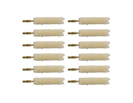 Brownells .40 Cal/10mm #8-32 Male Bore Mop, Pack of 12