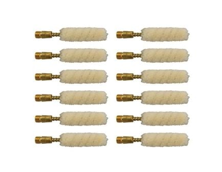 Brownells .410 Bore 5/16-27 Male Bore Mop, Pack of 12