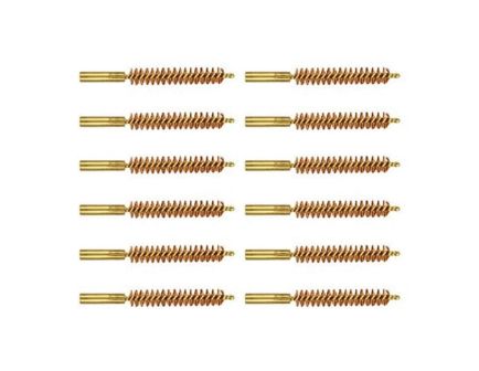 Brownells .35 Cal/.38 Caliber #12-28 Female Special Line Dewey Bore Brush, Pack of 12