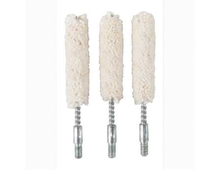 Brownells .35 Cal/.38 Caliber #8-32 Male Bore Mop, Pack of 3