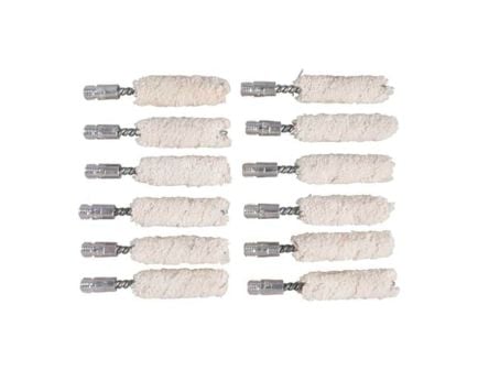 Brownells .410 Bore 5/16-27 Male Bore Mop, Pack of 12