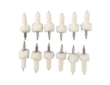 Brownells .223 Remington/.22 Cal #8-32 Male Chamber Mop, Pack of 12
