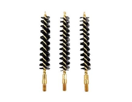 Brownells .35 Cal/.38 Caliber/.357 Cal #8-32 Male Heavy Weight Bore Brush, Pack of 3