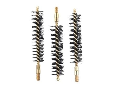 Brownells .44 Cal/.45 Cal #8-32 Male Heavy Weight Bore Brush, Pack of 3
