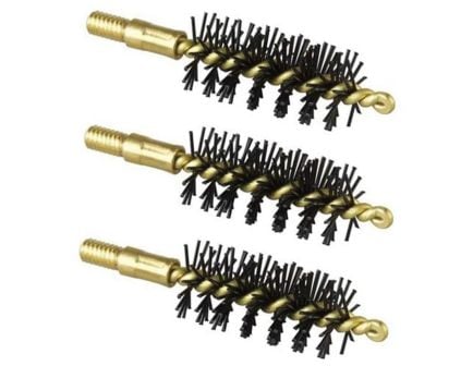 Brownells .22 Cal #8-32 Male Heavy Weight Bore Brush, Pack of 3