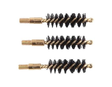 Brownells .38 Caliber/.357 Cal/9mm #8-32 Male Heavy Weight Bore Brush, Pack of 3