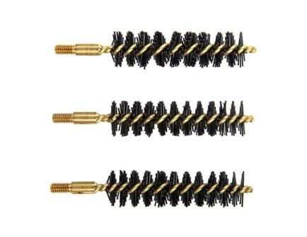 Brownells .50 Cal #8-32 Male Black Powder Heavy Weight Bore Brush, Pack of 3