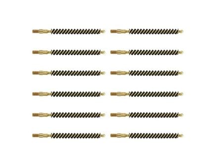 Brownells .22 Cal #8-32 Male Heavy Weight Rimfire Bore Brush, Pack of 12