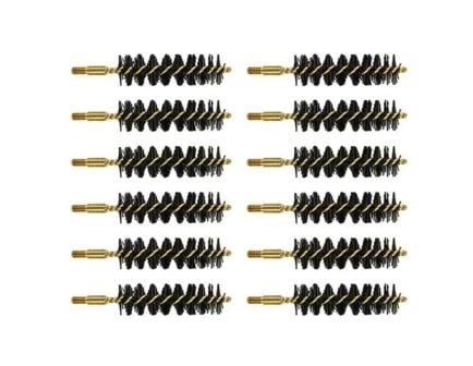 Brownells .58 Cal #8-32 Male Black Powder Heavy Weight Bore Brush, Pack of 12