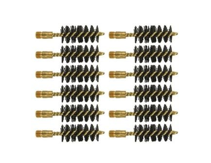 Brownells 20 Gauge 5/16-27 Male Heavy Weight Bore Brush, Pack of 12