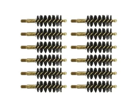 Brownells .50 Cal #8-32 Male Heavy Weight Bore Brush, Pack of 12
