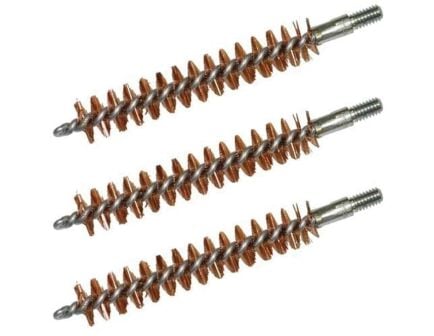 Brownells .222 Remington/.223 Remington/.300 AAC Blackout #8-32 Male Chamber Brush, Pack of 3