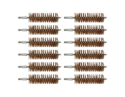 Brownells 20 Gauge/20 Gauge #8-32 Male Chamber Brush, Pack of 12
