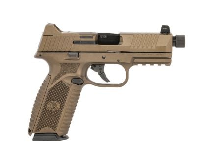 FN America 509 Tactical 9mm 4.50" 24rds Pistol, Bronze - 66-101831