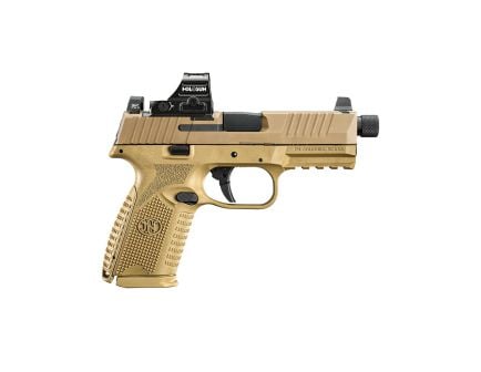 FN America 509 Midsize Tactical 9mm 4.50" 10rds Pistol, Flat Dark Earth - 66-101939