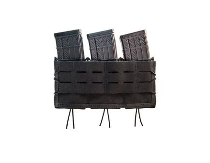 High Speed Gear Duty Double Decker Taco Shingle High-Density Black Magazine Pouch - Rugged Solution for Magazine Storage - 45DD00BK